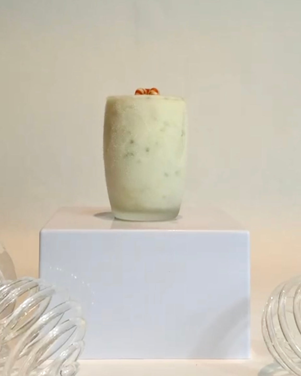 Citroen-basilicum Sorbet